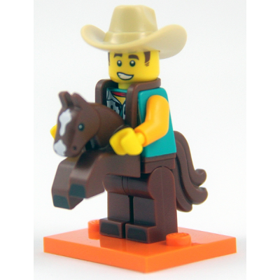 LEGO MINIFIG SERIE 18 Le garçon en costume de cowboy 2018